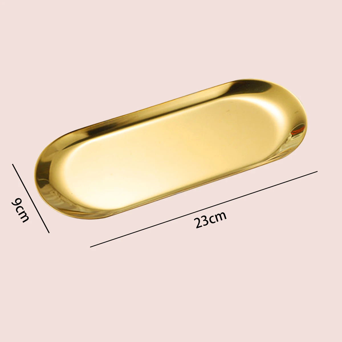 OEM Stainless Steel Metal Tray Oval Beauty Tattoo Tool Tray Accessories Other Body Art