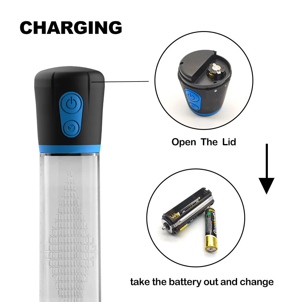 Man Penis Grow Electric Vacuum Pump Enlargement Device Sex Toy Men Enlarge Your Penis