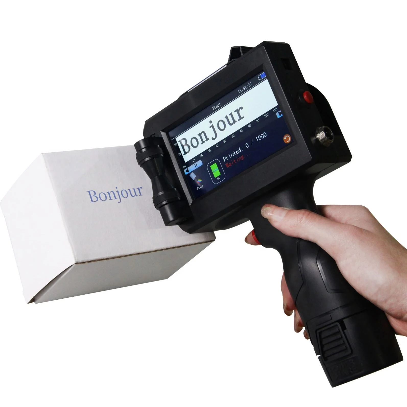 2023 Mini Thermal Inkjet Printer Handheld Mini Printer to Print Production Date Bag Bottle Inkjet Printer