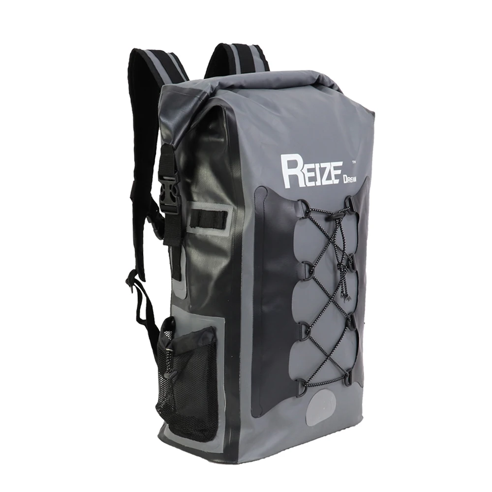 Custom Design Waterproof backpack cover Dry Bag For Boating PVC Beach Swimming submersible school backpack