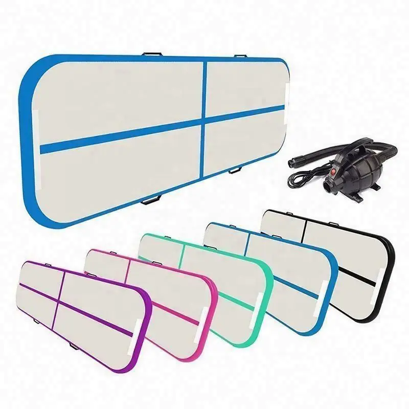 Gymnastic Floor Mat Cheap And Inflatable Foam Gym Tumbling Landing Crash Block Air Board Flip Track Spot Team Ramp
