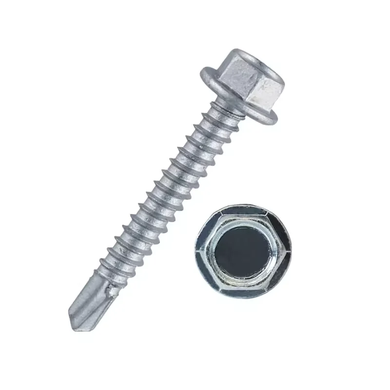 taiwan machine making black drywall screws wood to metal dented hex head cone point self tapping screw for plasterboard