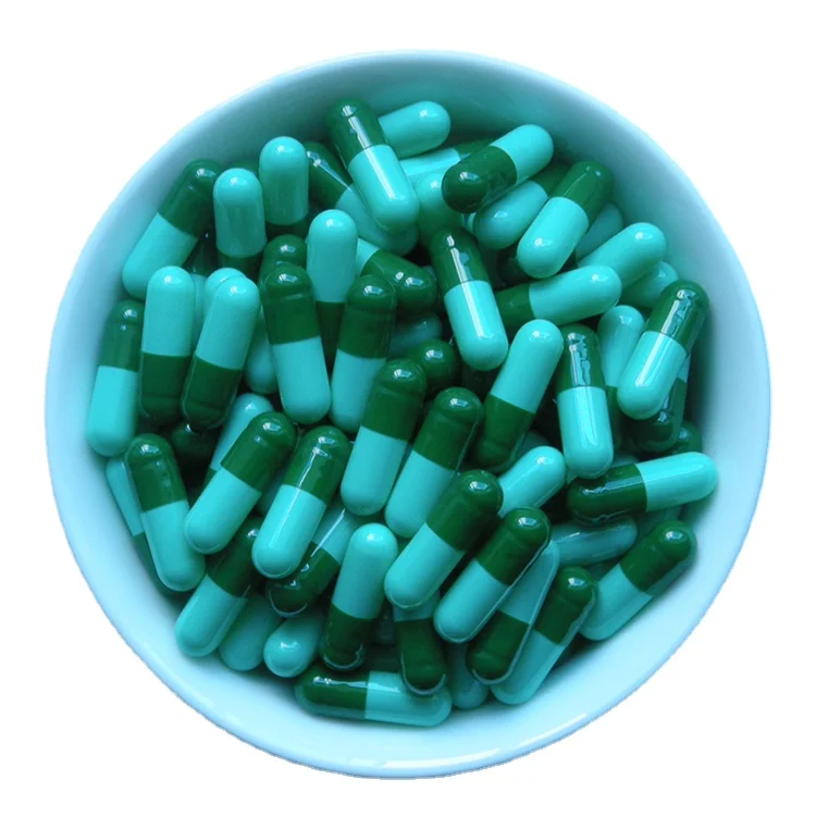 Customized Natural Plants  Size 0# 1# 2# 3# 4# 00# Vegetable Cellulose Empty Printed HPMC Capsules