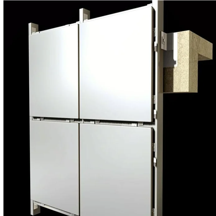 Алюминиевые фасады металлические Облицовочные Панели PVDF наружные резные Твердые алюминиевые панели