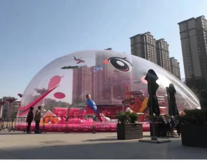 Cheap Inflatable pink Pig Ocean Pool Ball Is Transparent for Party/kids/adult/park
