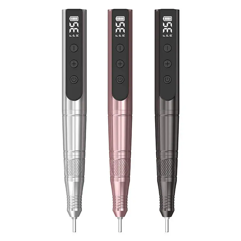 2023 New Design electric nail drill 35000 rpm  Nail Salon Electric rechargeable Nail Drill T7A