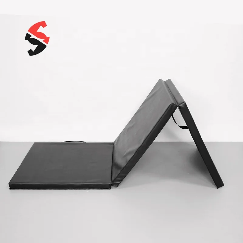 Portable 3-Fold Sports Exercise Training Gymnastics Mat