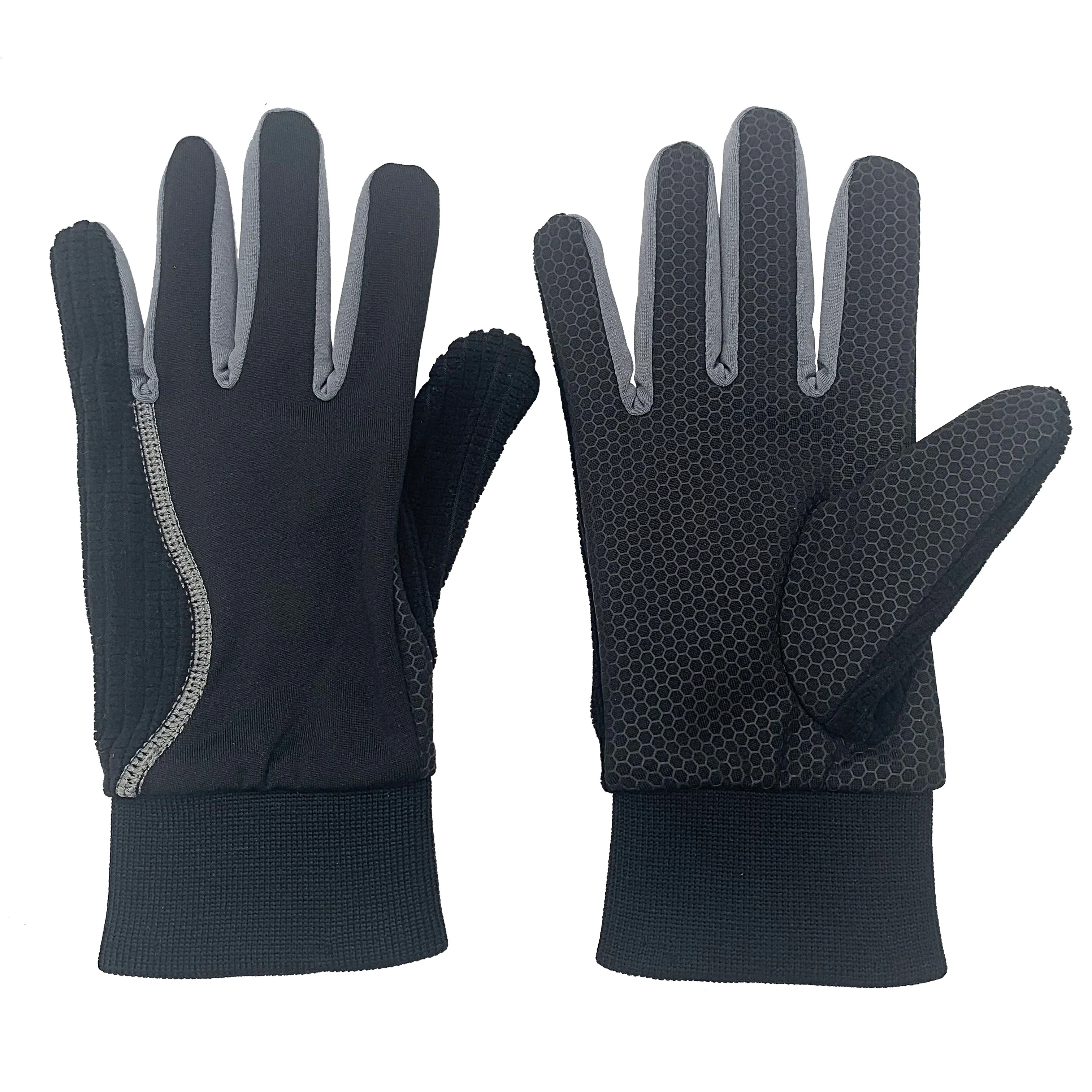 Cotton Glove Crochet Cycling Gloves Mink Fur Mittens