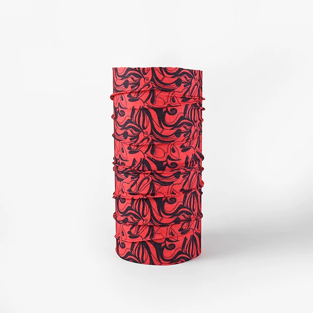 
Popular Custom Design Unique Custom Seamless Multifunctional UV Protection Fish Bandana buff 