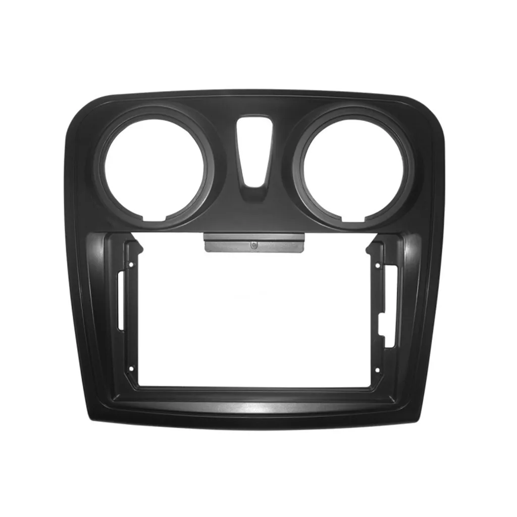 9 Inch Car DVD Player Panel Bracket for 12-18 RENAULT Logan Sandero Duster  DVD Player Install Panel Dash Mount Kit Bezel