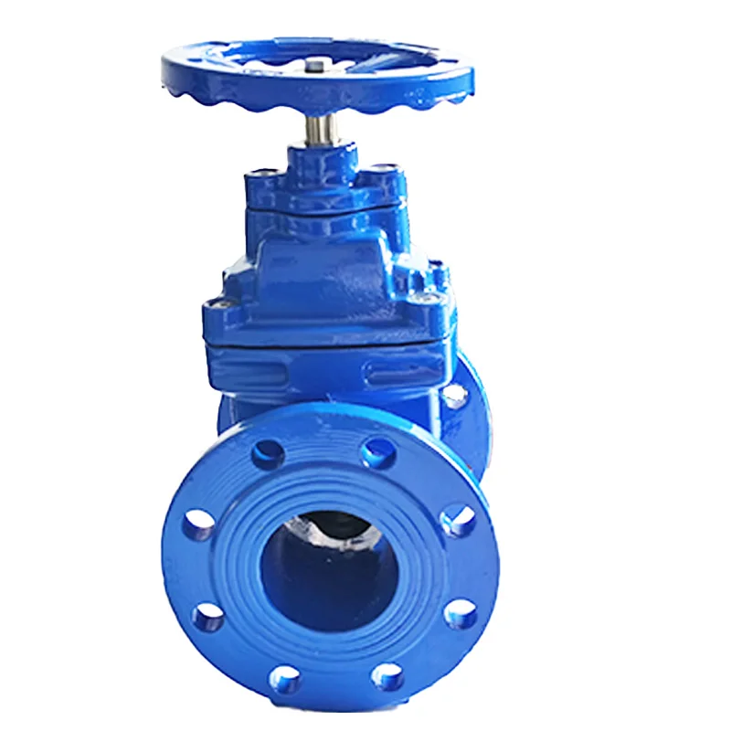 BS5163 чугунный неподнимающийся клапан штока фланцевый конец RF pn10 pn16 DN50-DN1600