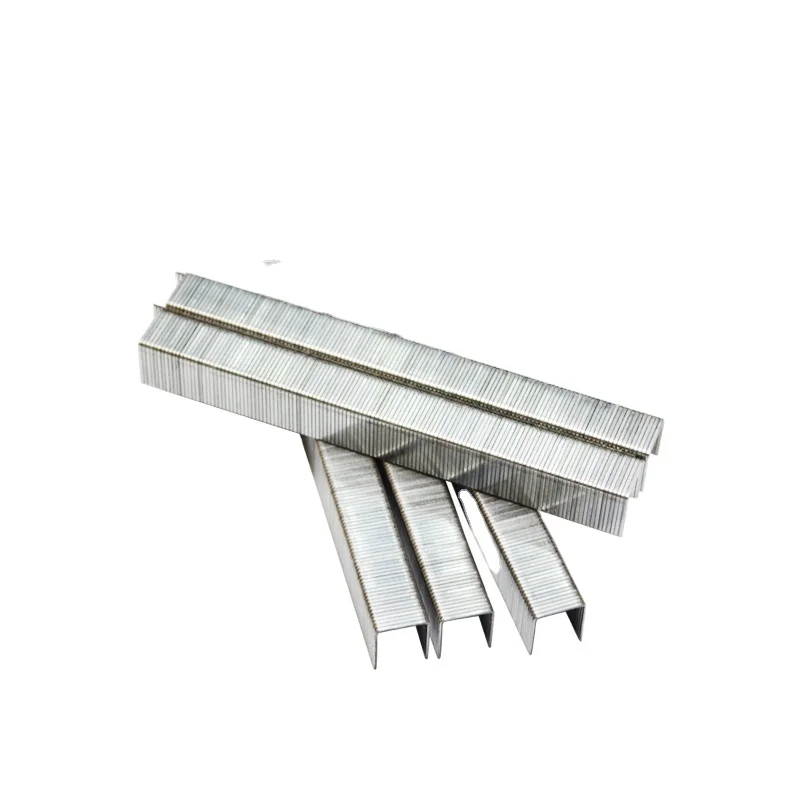 Hot selling carbon steel customized durable Galvanized Upholstery 8016 staples gun