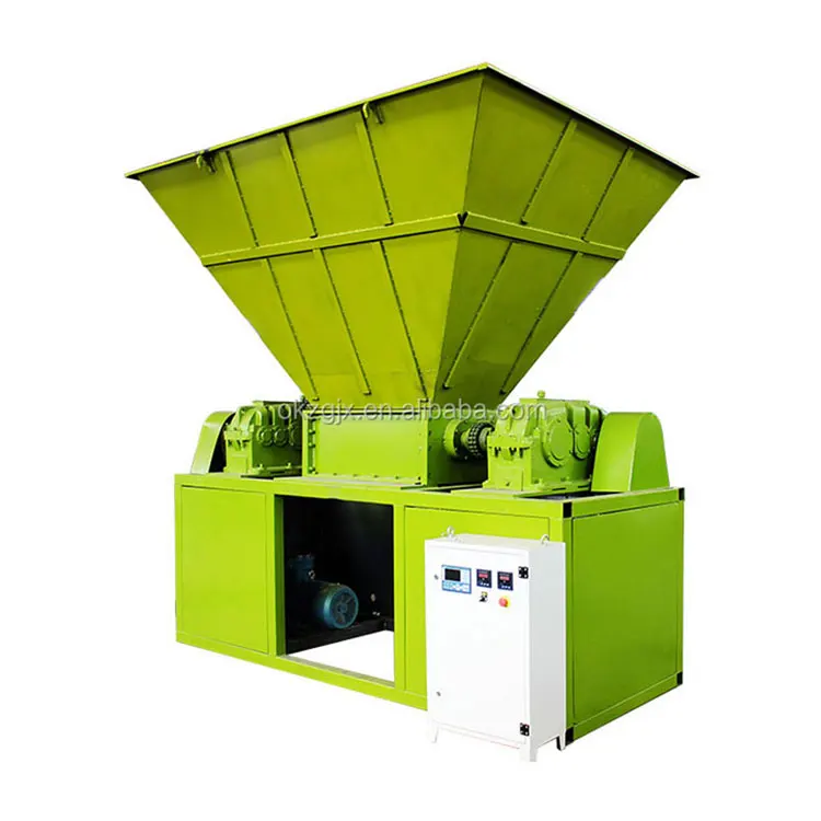 High Quality Plastic Bottle Shredder Machine Double Shaft Shredder