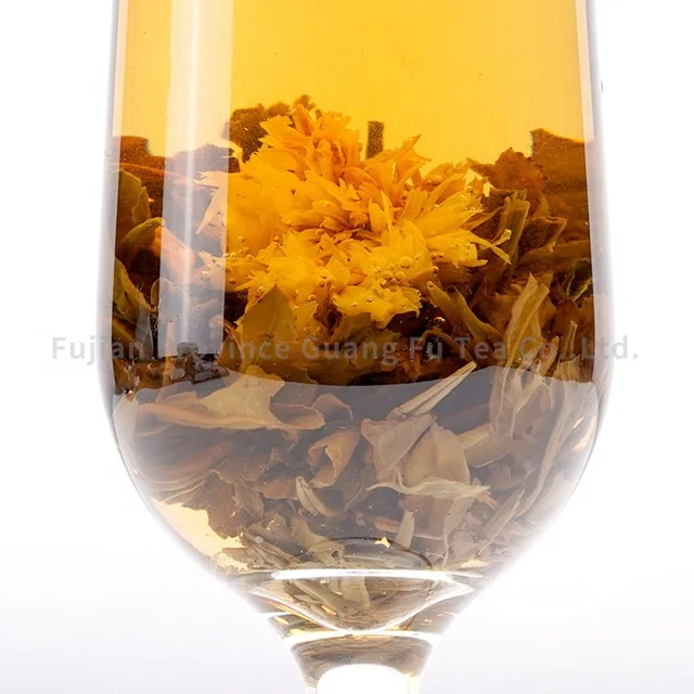 Chinese tea blooming tea flower tea ceremonial grade natural dry flower GFT A048