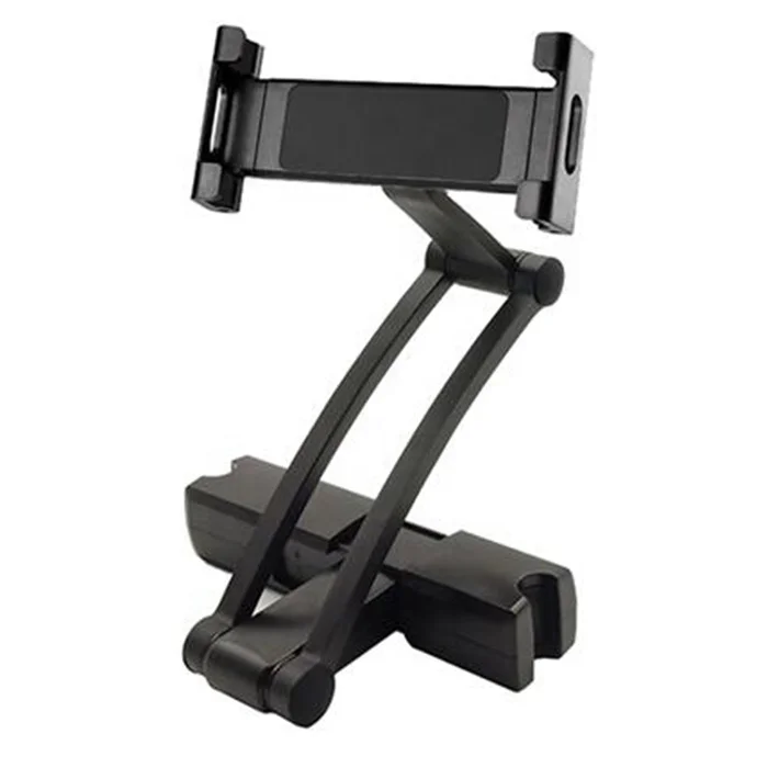 Backseat Tablet Mount-Car iPad Headrest Adjustable Stand with Long Arm Car Headrest Holder for All from 5-12.5 Inches