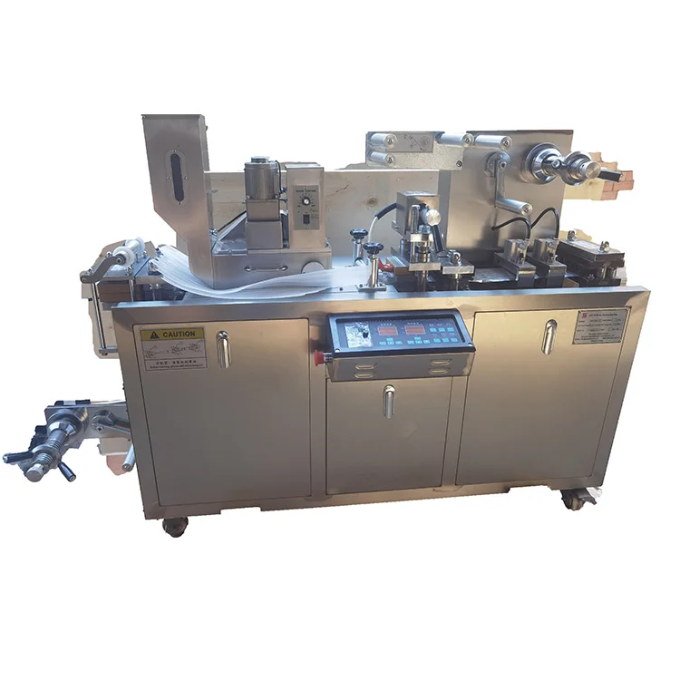 SINOPED Automatic Flat-plate Aluminum-Plastic lowest price capsule pill pharma Blister Packing Machine