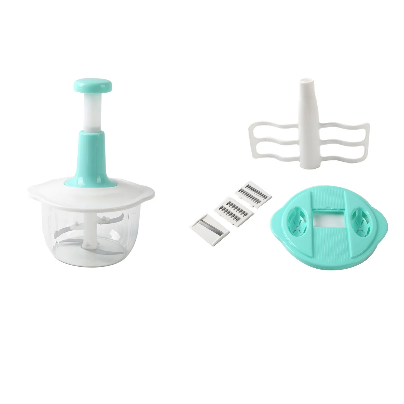 Household Food Slicer 2L Vegetable Cutter Multifunctional Manual Vegetables Cutter Grater Kitchen Tools