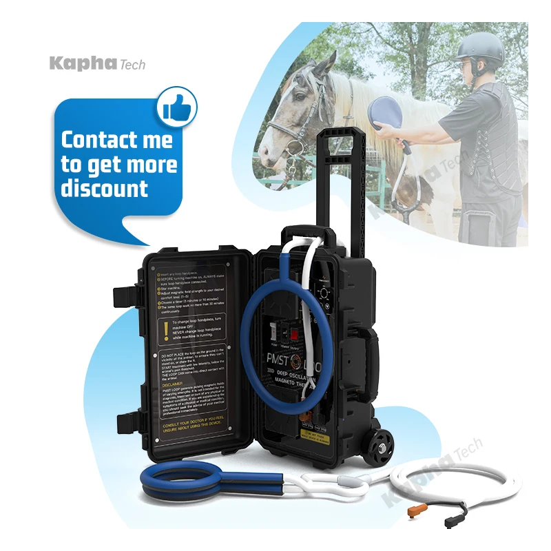 Kaphatech New Inventions For Horse PMST Loop Pemf Magnetic Therapy Device Horse Ankle Rehabilitation Equipment