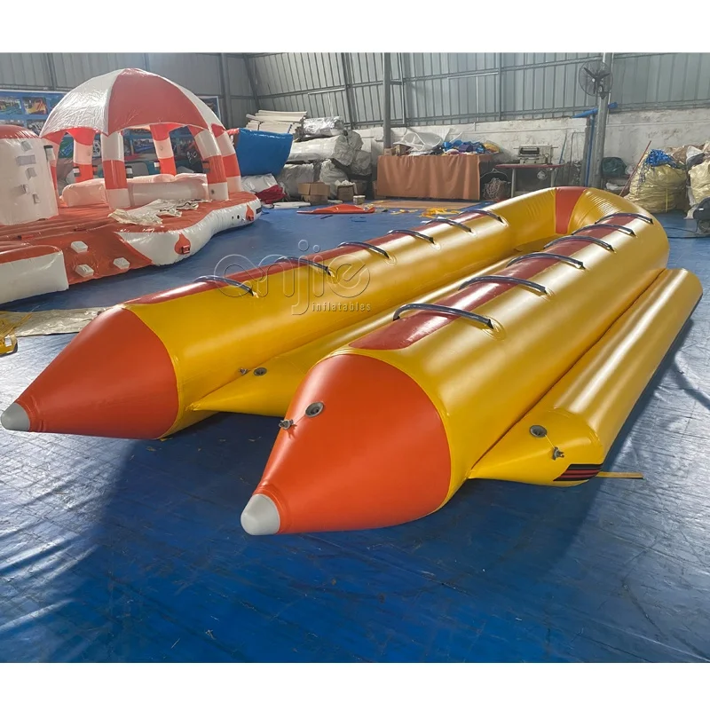 10 passenger Inflatable towable water sports water games ski boat banana boat taxi boat for adults kids