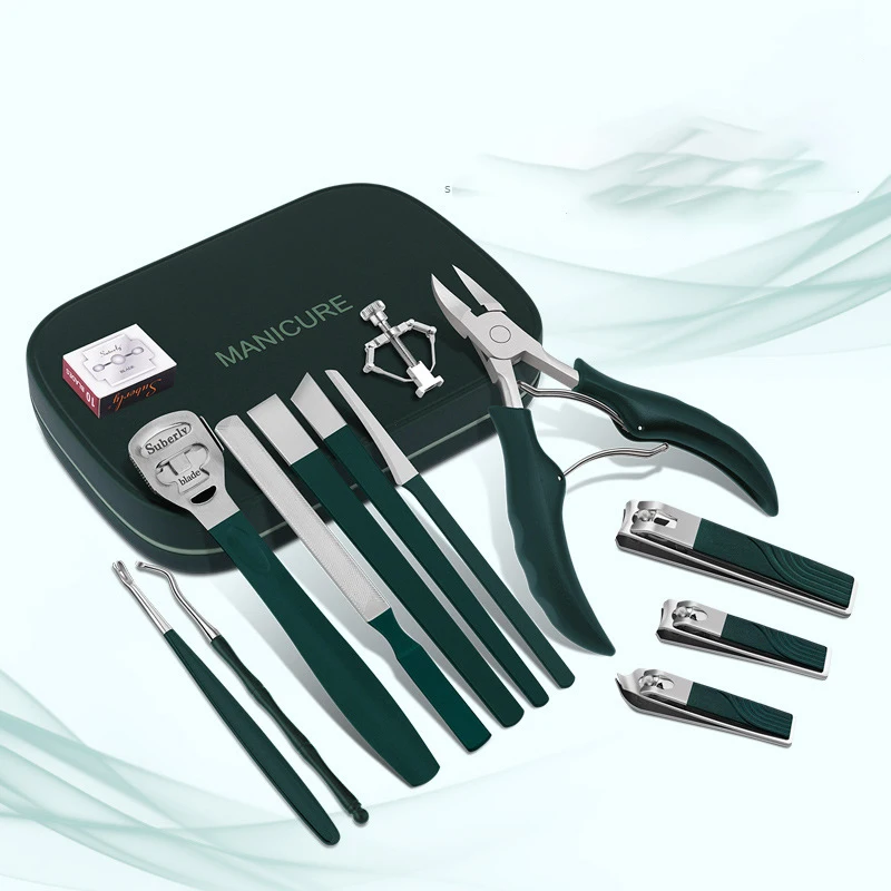 Custom Logo Professional Manicure Set Personal Care Travel Kit Fancy Wedding Gifts Manicure and Pedicure Set