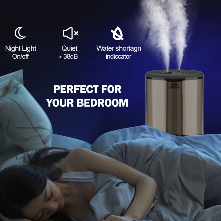 Upgrade Explosive Models Humidifier Ultrasonic Nano Spray Humidifier For Home Office Living Room 3L 200ML/H