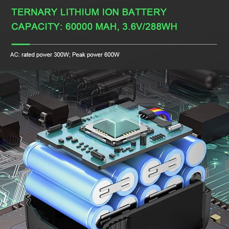 600W Power Portable Station Solar Battery Lifepo4 For Outdoor Supply 220v Lithium Bank 300W 1000w 2000w Generator Stations