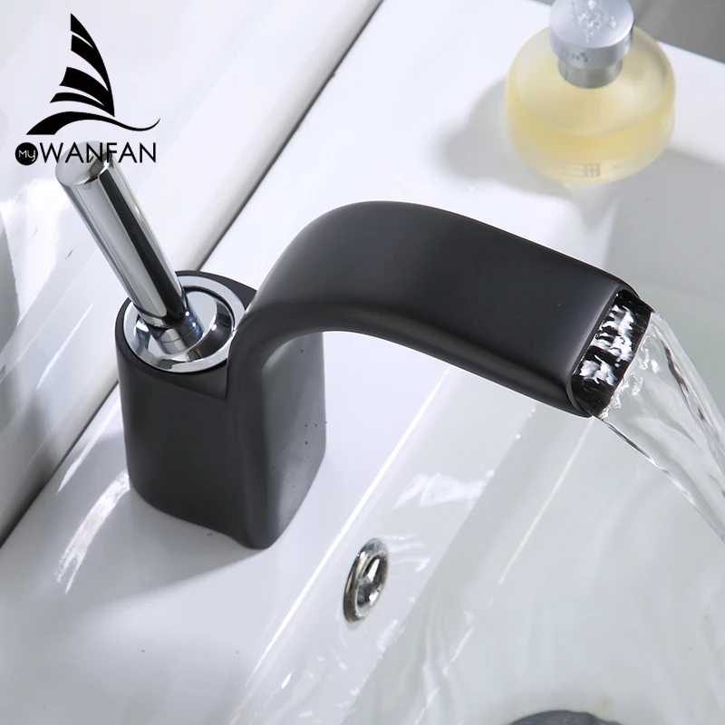 Solid Brass Bathroom Faucet Bathroom Taps Hot Cold Basin Mixer Modern Luxury Water Faucet for Hotel Bathroom Washbasin Faucet