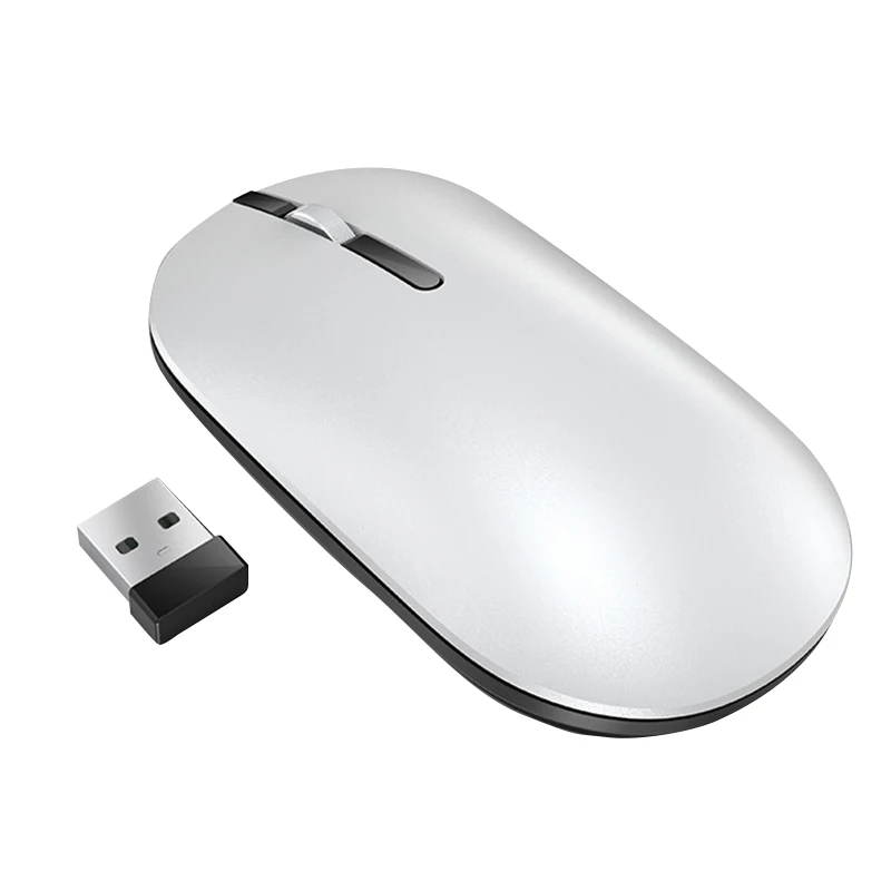 New Wireless Mouse 2.4GHz Ultra-Thin Opto-electronic Mouse for Home Laptop Office Use Computer Mouse