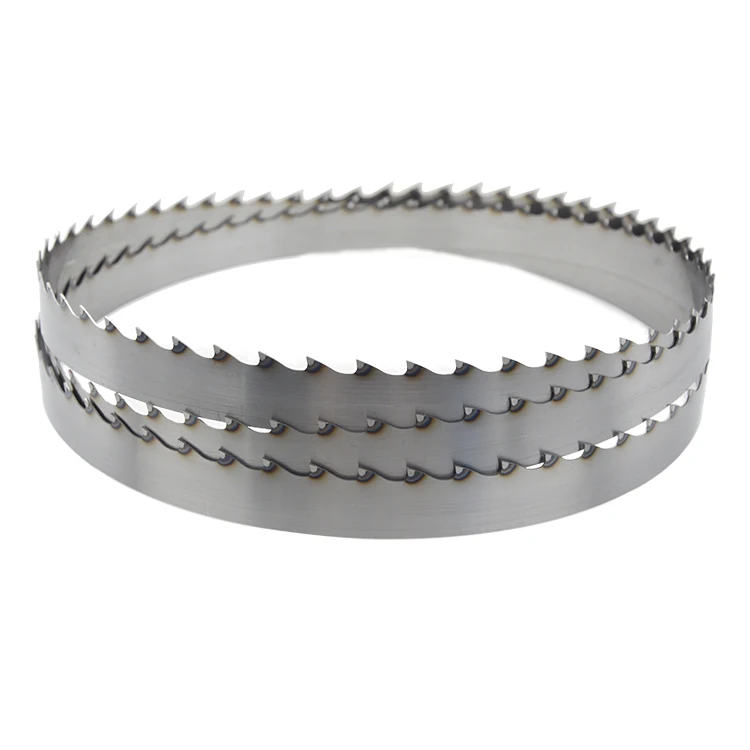 Timber Sawmill Vertical Horizontal Wood Bandsaw Stellite Tip Carpentry Machinery Popular Tools Woodworking Band Saw Blade