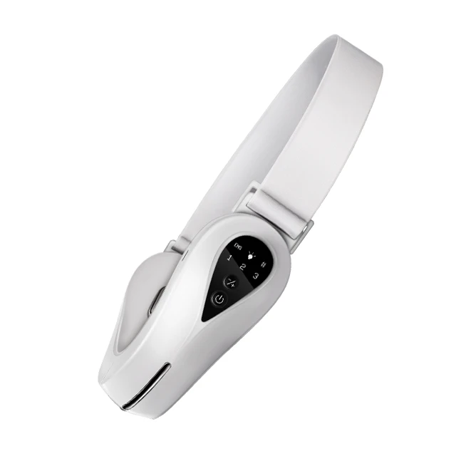 Electric Led Therapy Slimming Vibration V Shape Face Lift Massager Face Neck Lifting Device Face Lift Belt