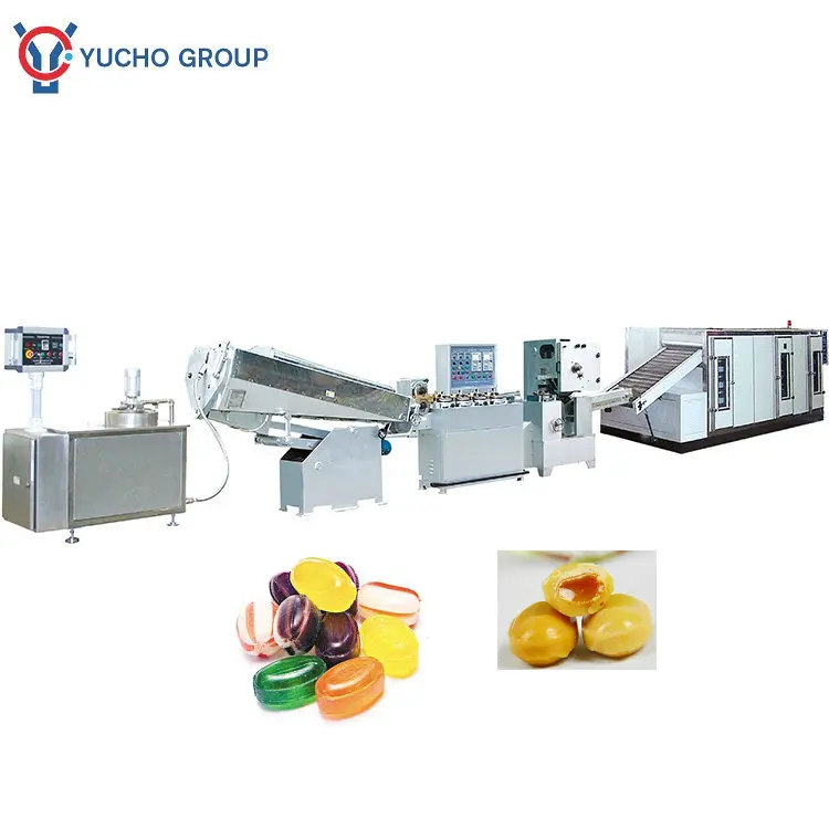 China Big Factory Good Price Small Rock Sugar Hard Candy Making Machine