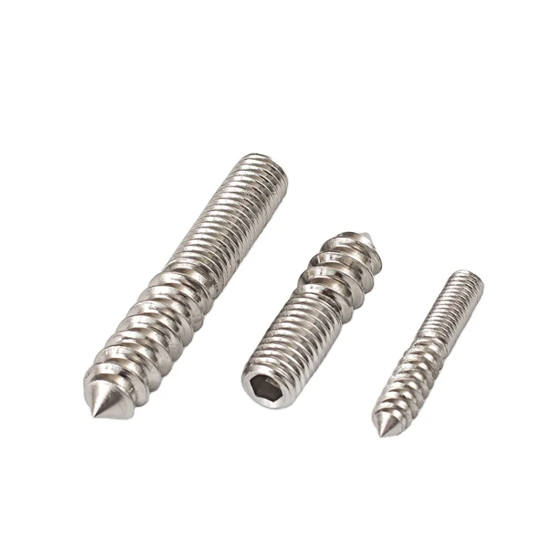 A2 A4 SS304 SS316 SS316L Вешалка из нержавеющей стали с грубой резьбой болт
