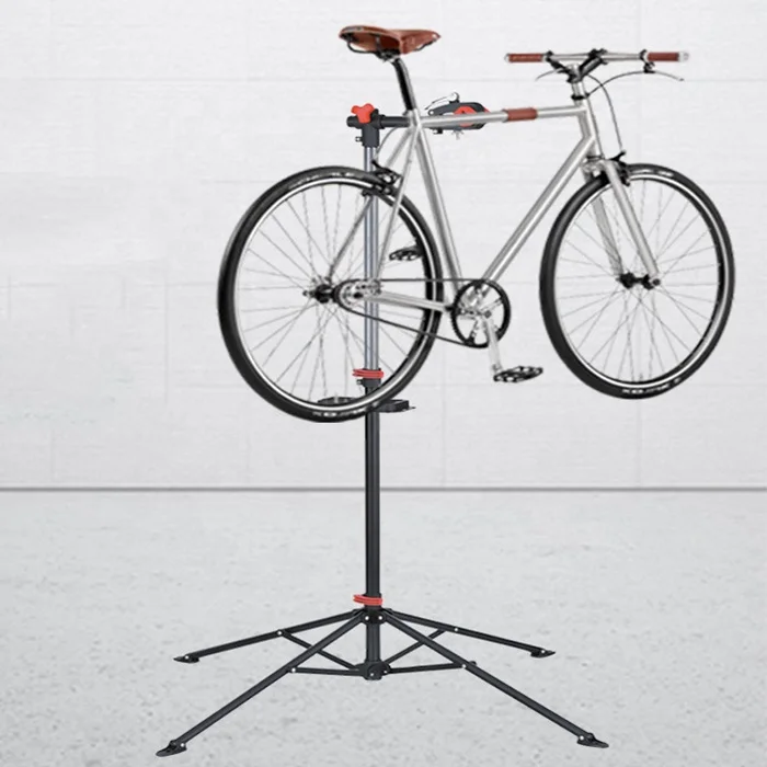 Height Adjustable Repair Stand 30kg Load Capacity 360 rotate metal robust bike Bicycle Repair Stand with Magnetic Tool Tray