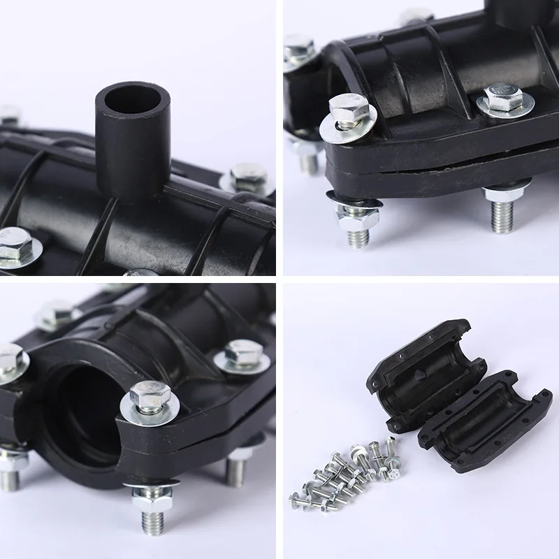 New product PE stopper clamp saddle Plastic/PE/HDPE Electrofusion Fitting For Water and Gas