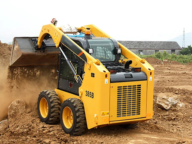 LIUGONG New 3 Ton Mini Skid Steer Loader 385B with Loader Parts
