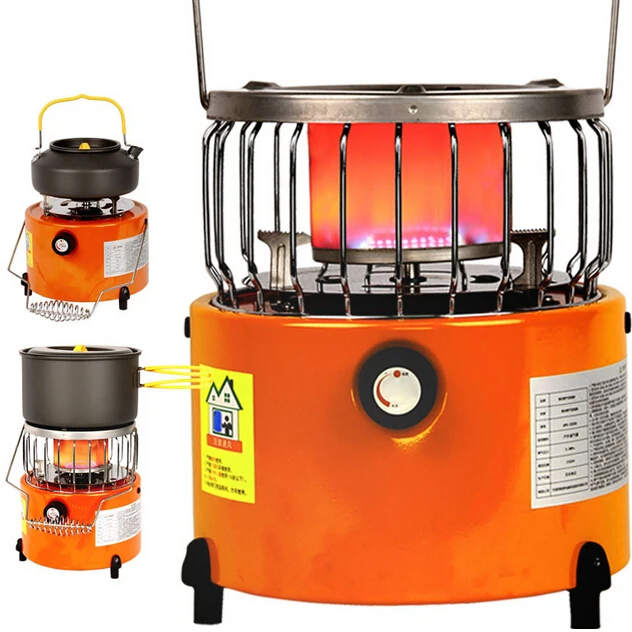 Mini Gas Heater for Camping Outdoor Heating Camping Stove Butane Tent Heater for Fishing Hunting