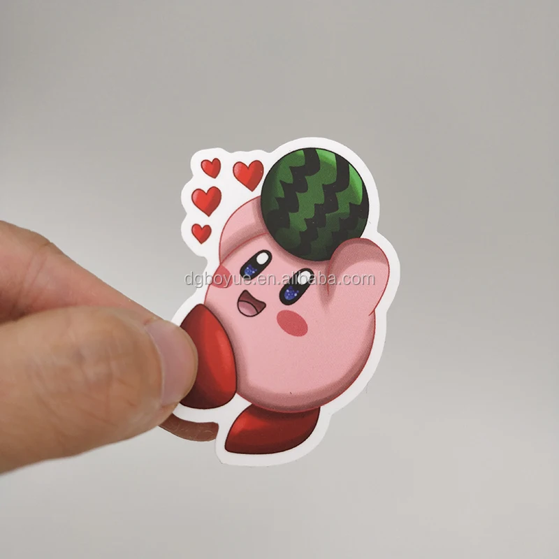 Китайский дешевый водонепроницаемый ПВХ мультяшный ноутбук персонализированный мотоцикл виниловый пользовательский стикер