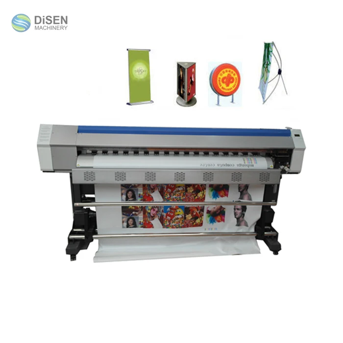 1.8m eco solvent flex banner vinyl sticker printer with DX5 head