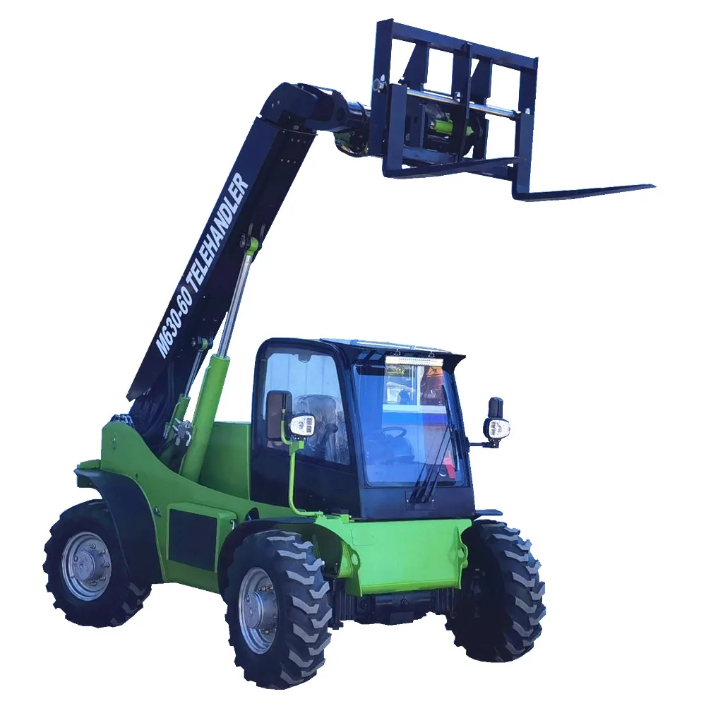 3 ton forklift with telescopic boom telescopic crane loader telescopic handler telehandler with CE