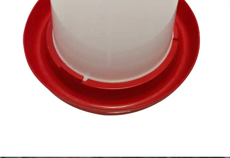 2024 hot Automatic chickens feeder poultry plastic chicken drinker for farm trough waterer drinker feeder chicken water bowl