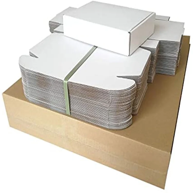 23*16*5CM Custom Logo Mailers Cheap Packing Cardboard Small Shipping Box