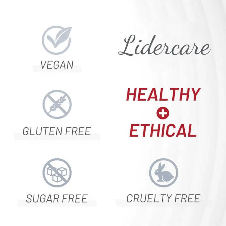 Lidercare Natural organic enamel safe whitening toothpaste professional red package 150g toothpaste