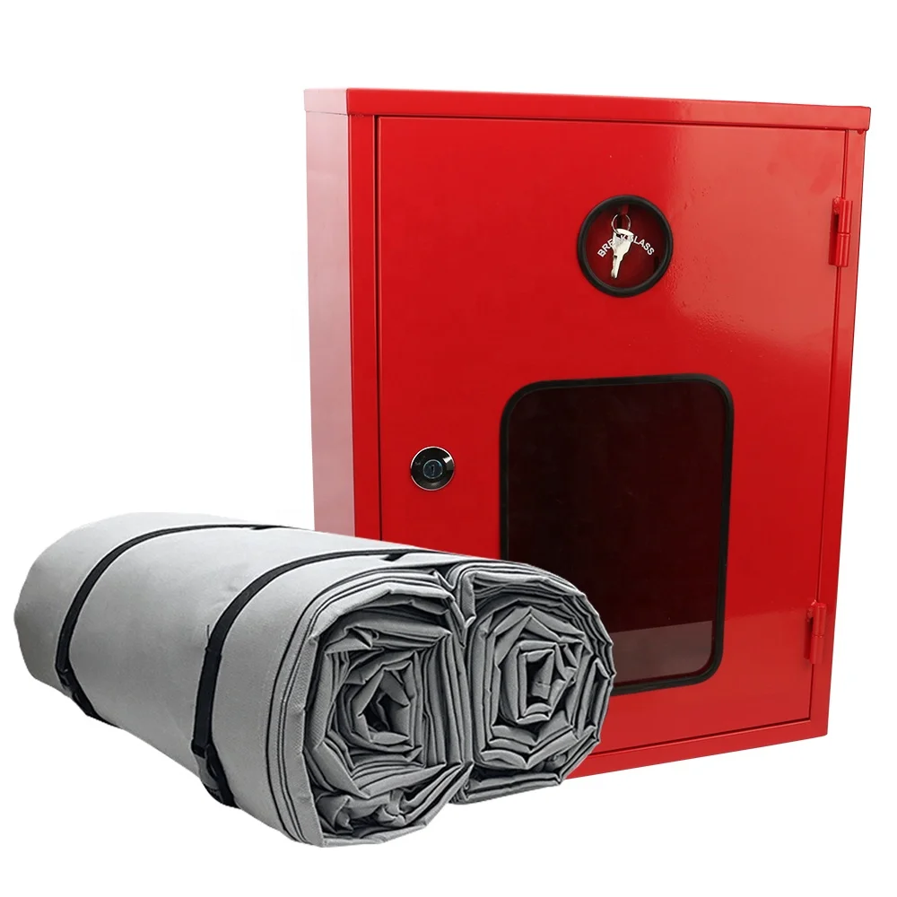 Electric Vehicles Fire Blankets 6*8 M 19.8*26 Ft Car Fire Blanket for Toxic