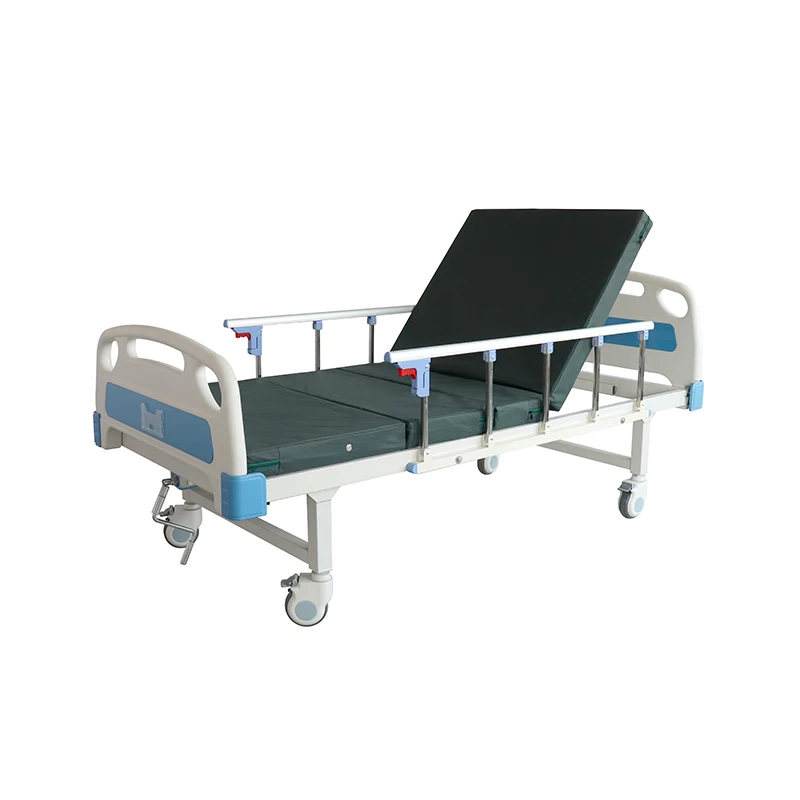 Orp-BM11C Hot Selling Foldable Aluminium Alloy Side Rails Hospital Patient Beds With Single Crank