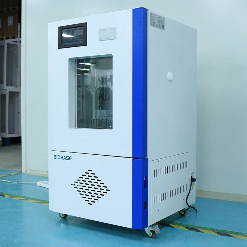 biobase 0~60Celsius 2pcs Shelves Vertical Glass Door BOD Biochemistry Analyzer for Lab
