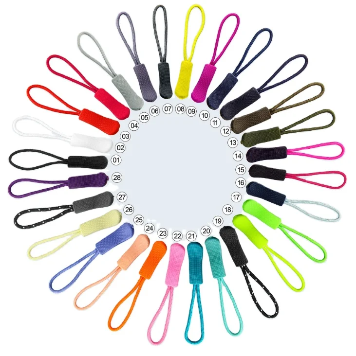 China Factory Direct Price engraved logo customized rubber zipper puller for clothing zipper puller rubber