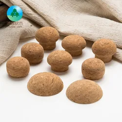 Индивидуальная многоразовая бутылка для вина высокой плотности, деревянная пробка из натуральной пробки