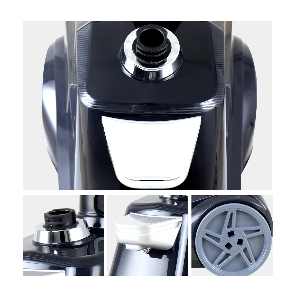 2200W vertical hanging ironing machine clothes steam iron fabric foot switch garment steamer