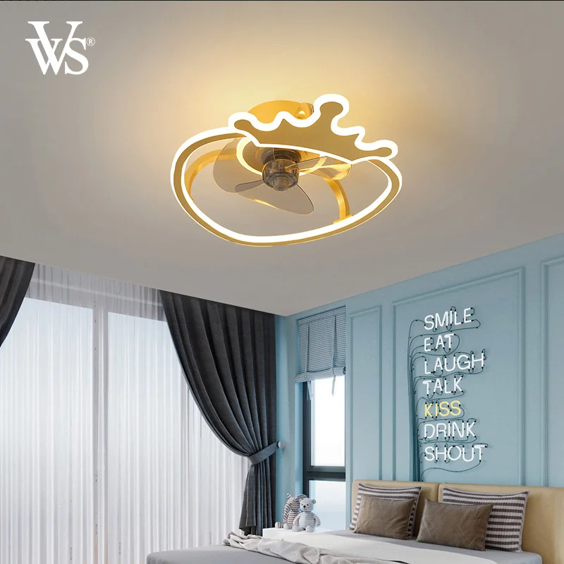VVS high quality wholesale metal decoration luxury chandelier lighting ceiling modern lamp fan