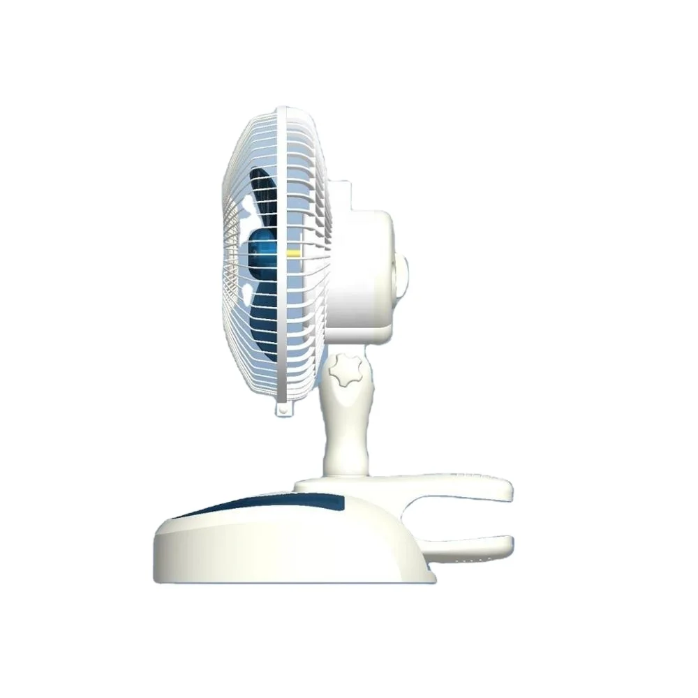 6 Inch Plastic Portable Adjustable High Quality Cooling Mute Small Oscillating New Born Baby Portable Grow Box Desk Car Clip Fan